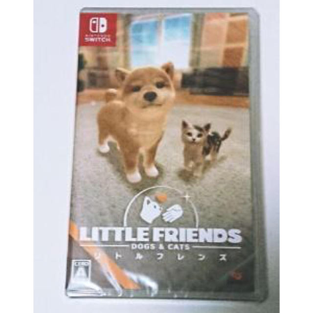 Nintendo Switch(ニンテンドースイッチ)のLITTLE FRIENDS - DOGS & CATS - エンタメ/ホビーのゲームソフト/ゲーム機本体(家庭用ゲームソフト)の商品写真