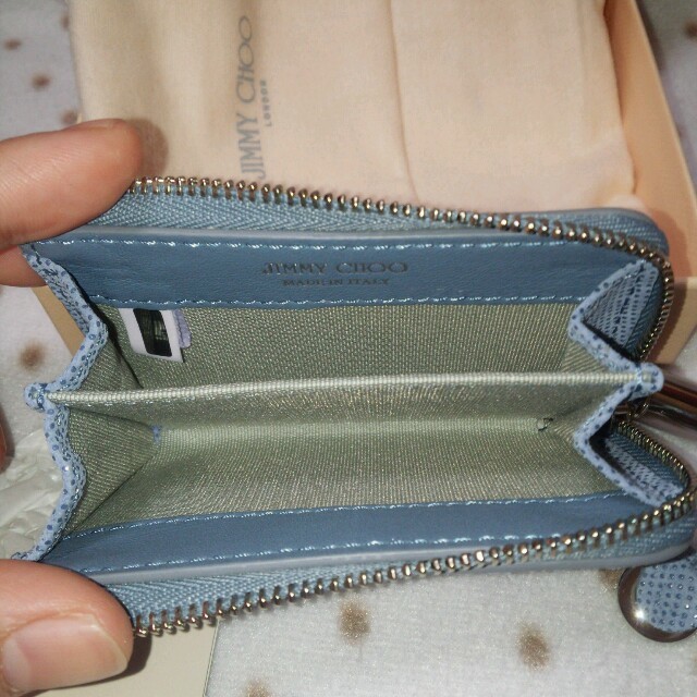 JIMMY CHOO(ジミーチュウ)の正規品 ジミーチュー コインケース レディースのファッション小物(財布)の商品写真