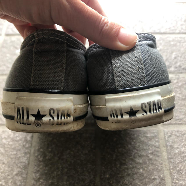 CONVERSE(コンバース)のコンバースローカット グレー 23.5cm レディースの靴/シューズ(スニーカー)の商品写真