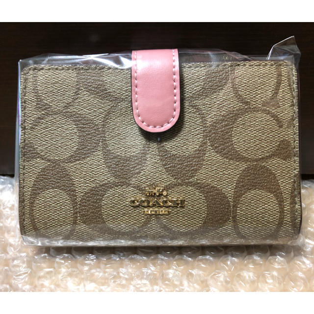 ［新品］ COACH コーチ 二つ折り財布