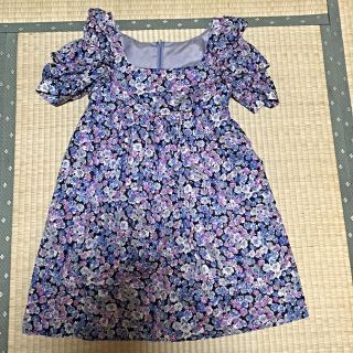 ジルスチュアート(JILLSTUART)の花柄ワンピース(ミニワンピース)