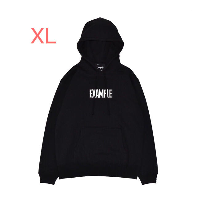 EXAMPLE ボックスロゴ BOX LOGO HOODIE