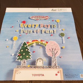 トヨタ(トヨタ)のTOYOTA　2020年カレンダー(カレンダー/スケジュール)