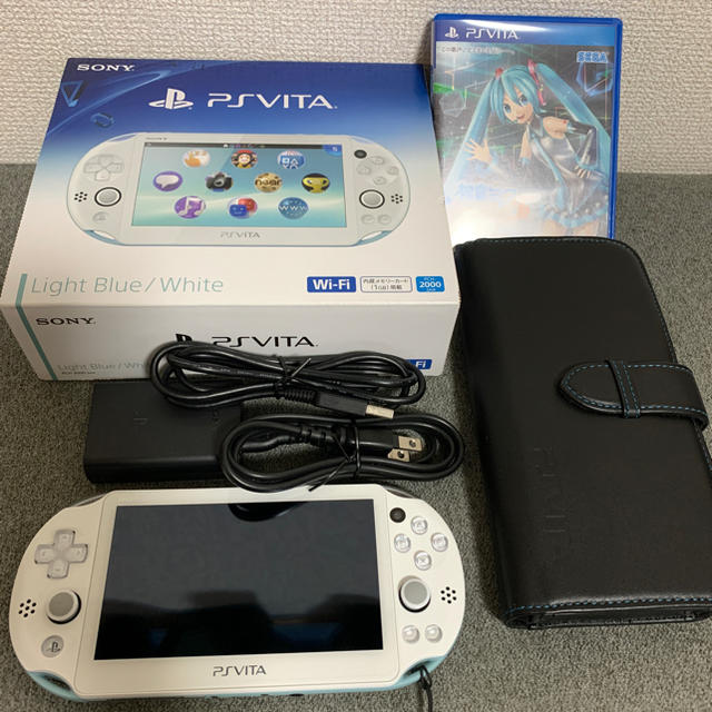 【美品】PlayStationVITA 本体  ケース付き ソフトあり