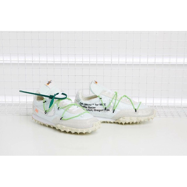 NIKE(ナイキ)のOFF-WHITE×NIKE ワッフルレーサー レディースの靴/シューズ(スニーカー)の商品写真