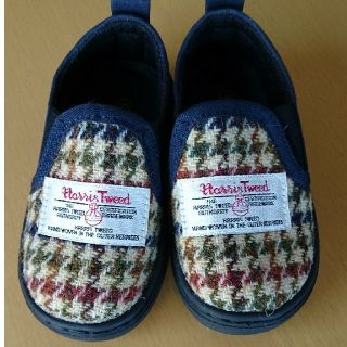 ハリスツイード(Harris Tweed)のハリスツイード スリッポン １４センチ(スリッポン)