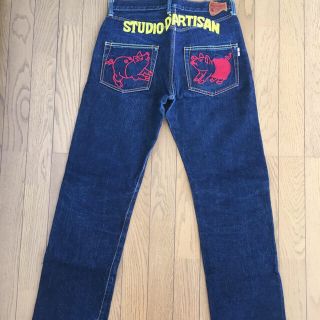 ステュディオダルチザン(STUDIO D'ARTISAN)のSTUDIO D'ARTISAN  刺繍ジーンズ  W30  D1310(デニム/ジーンズ)