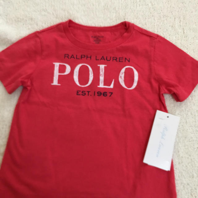 POLO RALPH LAUREN(ポロラルフローレン)の新品ラルフローレン　ベビーキッズTシャツ　2枚セット キッズ/ベビー/マタニティのベビー服(~85cm)(Ｔシャツ)の商品写真