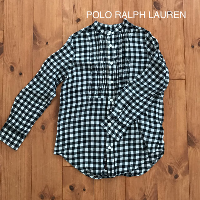 POLO RALPH LAUREN(ポロラルフローレン)のポロ ラルフ ローレン　ブラウス　130センチ キッズ/ベビー/マタニティのキッズ服女の子用(90cm~)(ブラウス)の商品写真