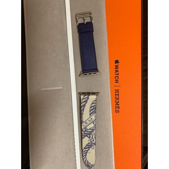 Hermes(エルメス)のApple Watch Hermès レザーストラップ　試着のみ メンズの時計(レザーベルト)の商品写真