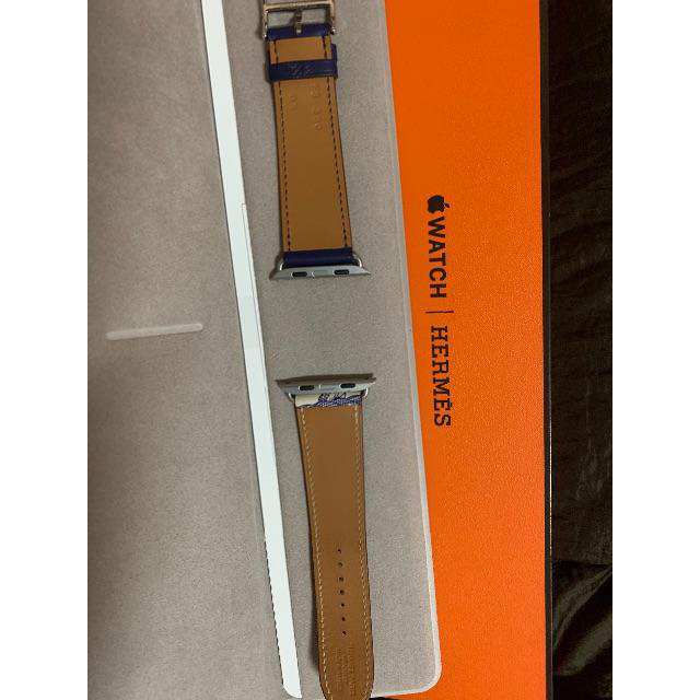 Hermes(エルメス)のApple Watch Hermès レザーストラップ　試着のみ メンズの時計(レザーベルト)の商品写真