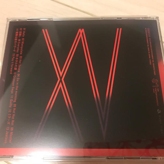 東方神起(トウホウシンキ)の【新品】東方神起 TVXQ! 最新アルバム XV 初回限定版CD 缶ミラー付き エンタメ/ホビーのCD(K-POP/アジア)の商品写真