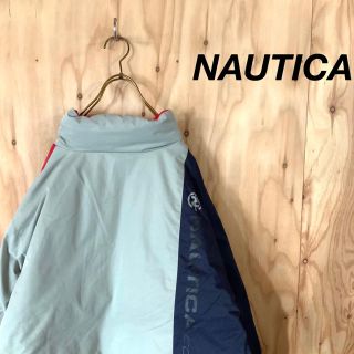 ノーティカ(NAUTICA)のNAUTICA ノーティカ リバーシブル ダウンジャケット ビッグシルエット(ダウンジャケット)