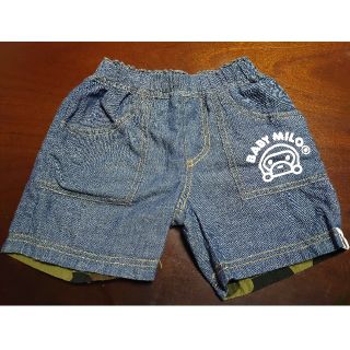 アベイシングエイプ(A BATHING APE)の即購入不可　A BATHING APE　マイロハーフパンツ　リバーシブル　夏物(パンツ/スパッツ)