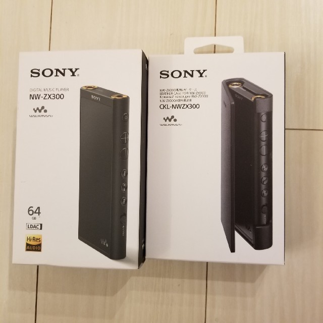 SONY(ソニー)のNW-ZX300 64GBモデル メーカー長期保証有効中 スマホ/家電/カメラのオーディオ機器(ポータブルプレーヤー)の商品写真