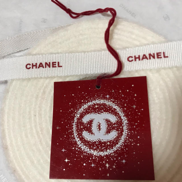 CHANEL(シャネル)のCHANELシャネル ラッピング用リボン　 インテリア/住まい/日用品のオフィス用品(ラッピング/包装)の商品写真