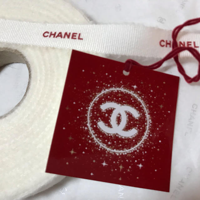 CHANEL(シャネル)のCHANELシャネル ラッピング用リボン　 インテリア/住まい/日用品のオフィス用品(ラッピング/包装)の商品写真