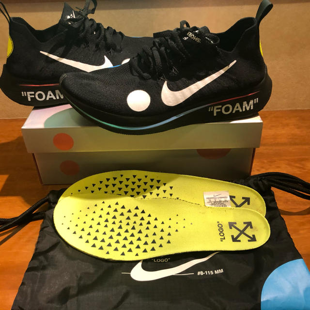 プレミア　NIKE OFF-WHITE ZOOM FLY MERCURIAL