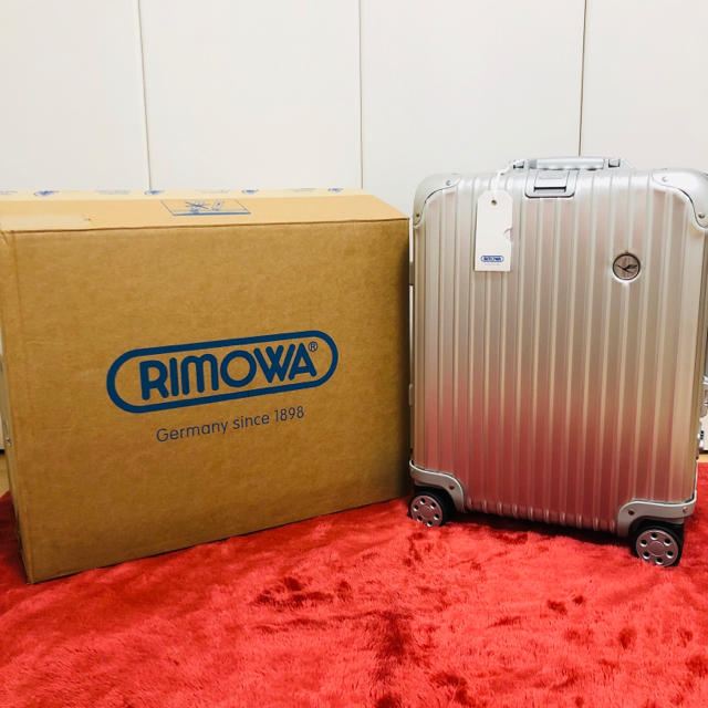 【希少/新品/未使用】RIMOWA×ルフトハンザ トパーズ 32L 機内持ち込み