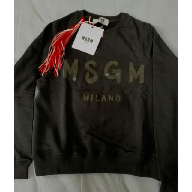 MSGM(エムエスジイエム)の定番 MSGM ロゴプリント スウェット レディースのトップス(トレーナー/スウェット)の商品写真