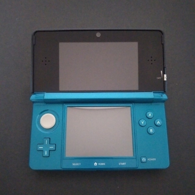 ニンテンドー3DS(ニンテンドー3DS)のニンテンドー3DS アクアブルー #21 エンタメ/ホビーのゲームソフト/ゲーム機本体(携帯用ゲーム機本体)の商品写真