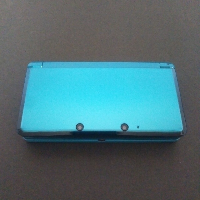 ニンテンドー3DS(ニンテンドー3DS)のニンテンドー3DS アクアブルー #21 エンタメ/ホビーのゲームソフト/ゲーム機本体(携帯用ゲーム機本体)の商品写真