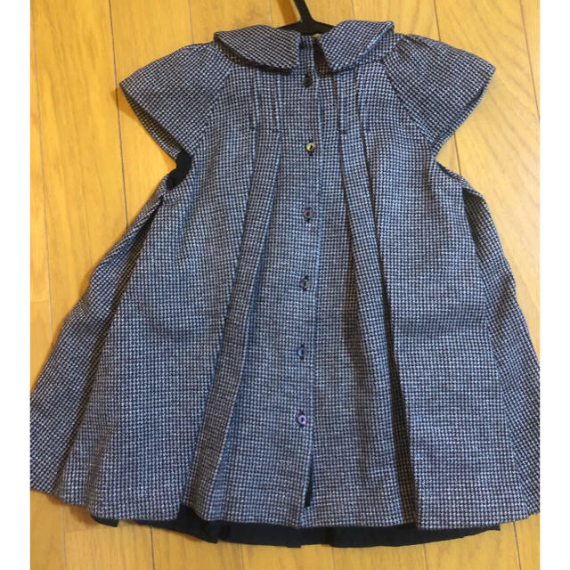 baby Dior(ベビーディオール)の【お値下げ】baby Diorワンピース 18M(80㎝) キッズ/ベビー/マタニティのベビー服(~85cm)(ワンピース)の商品写真