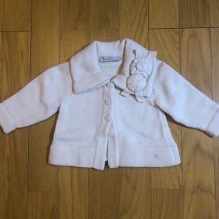 ベビーディオール(baby Dior)の【お値下げ】baby Dior カーディガン 12M(カーディガン/ボレロ)