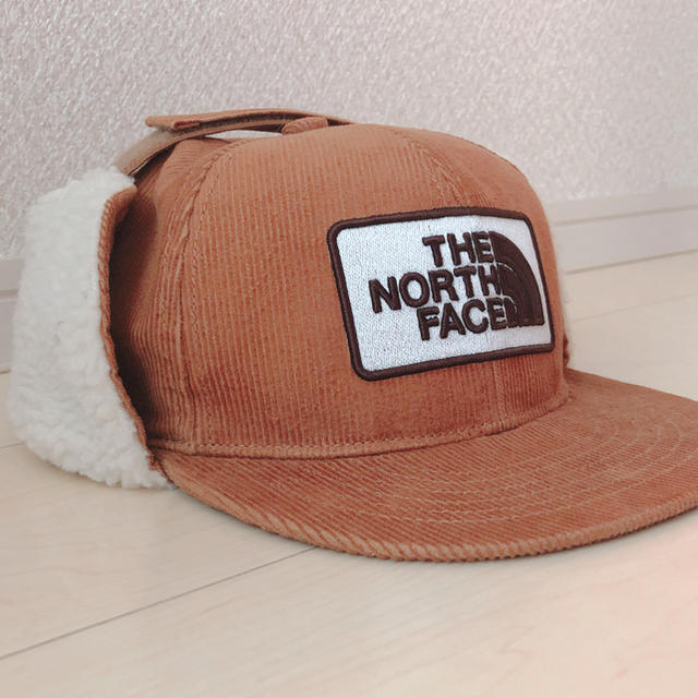 THE NORTH FACE(ザノースフェイス)のノースフェイス　もこもこキャップ　新品同様 レディースの帽子(キャップ)の商品写真