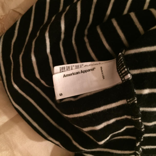 American Apparel(アメリカンアパレル)のアメリカンアパレル クロップドT レディースのトップス(Tシャツ(長袖/七分))の商品写真