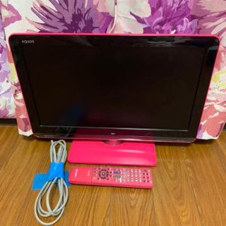 AQUOS TV  ピンク　19インチ