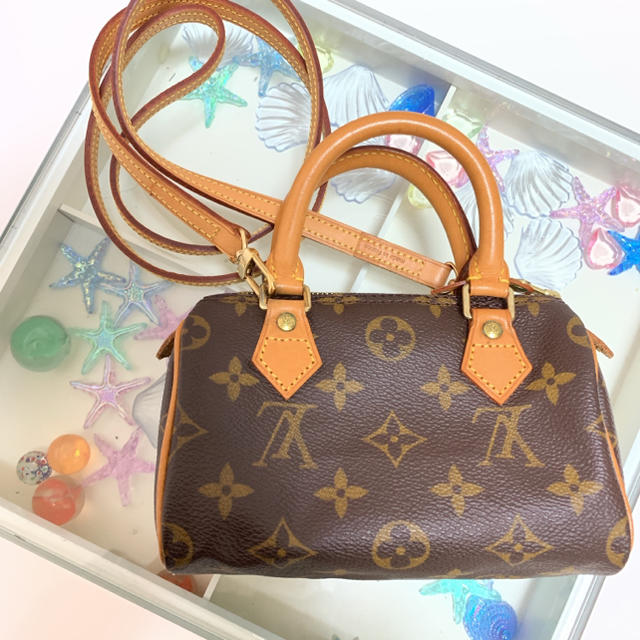 LOUIS VUITTON(ルイヴィトン)ののこのこ様専用　LOUIS VUITTON モノグラム　ミニスピーディ レディースのバッグ(ショルダーバッグ)の商品写真