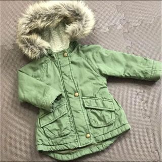 オールドネイビー(Old Navy)のオールドネイビー モッズコート 12-18M 80㎝ 70㎝(ジャケット/コート)