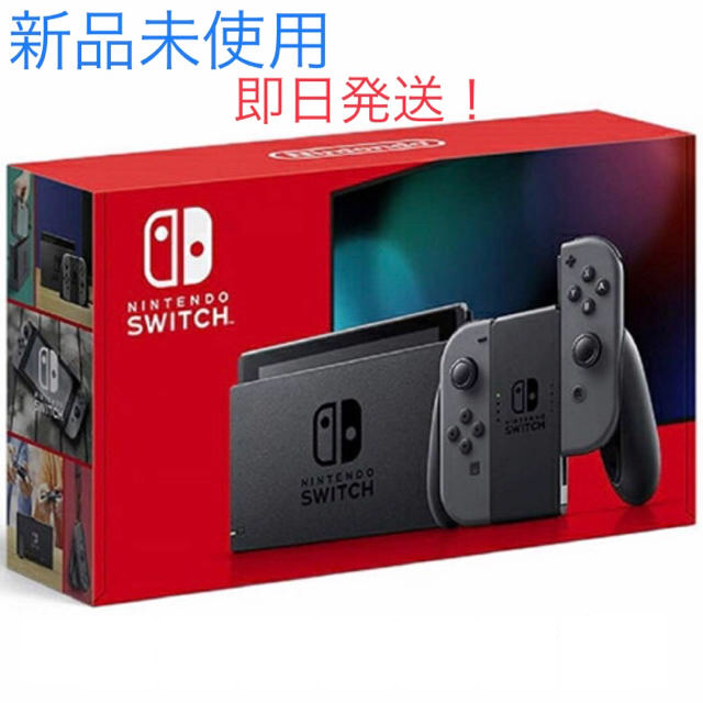 ニンテンドースイッチ　グレー