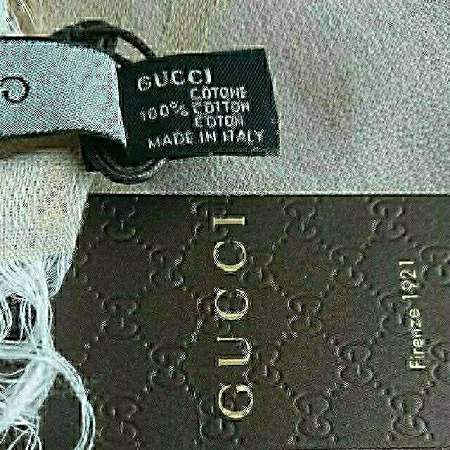 Gucci(グッチ)の☆ハヤリュウ様専用GUCCIアフガンストール&コレウスフォルスコリ約１ヶ月分×③ レディースのファッション小物(ストール/パシュミナ)の商品写真