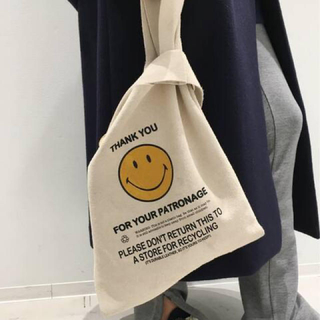 アパルトモンドゥーズィエムクラス(L'Appartement DEUXIEME CLASSE)のGOOD GRIEF/グッド・グリーフ Smile Tote Bag(トートバッグ)
