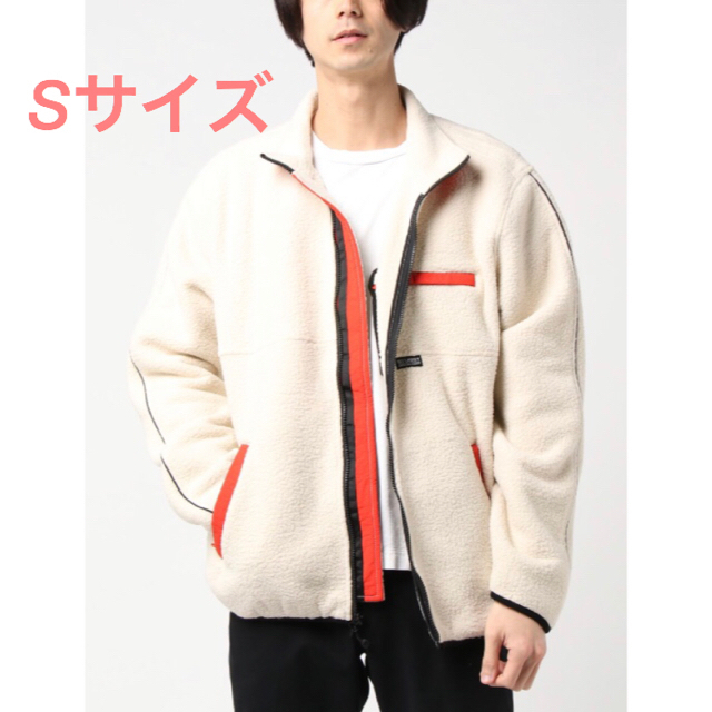 STUSSY(ステューシー)の希少 STUSSY ナイロン モックネック ジャケット Sサイズ 新品未使用 メンズのジャケット/アウター(ナイロンジャケット)の商品写真