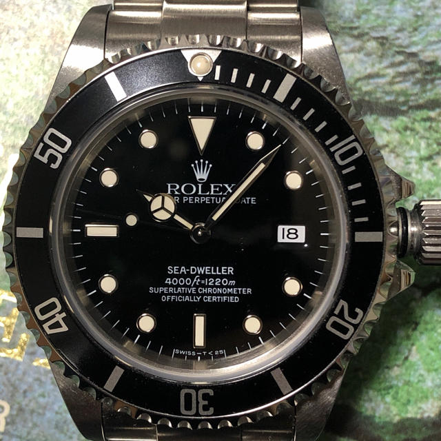 ROLEX - 美品 ロレックス 16600 シードゥエラー オールトリチウム T番 希少 レアの通販 by ブルー78's shop