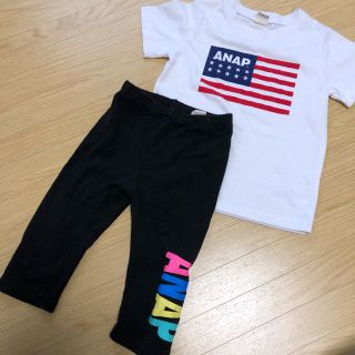 アナップキッズ(ANAP Kids)のANAPKIDS 110cm セット 中古(Tシャツ/カットソー)