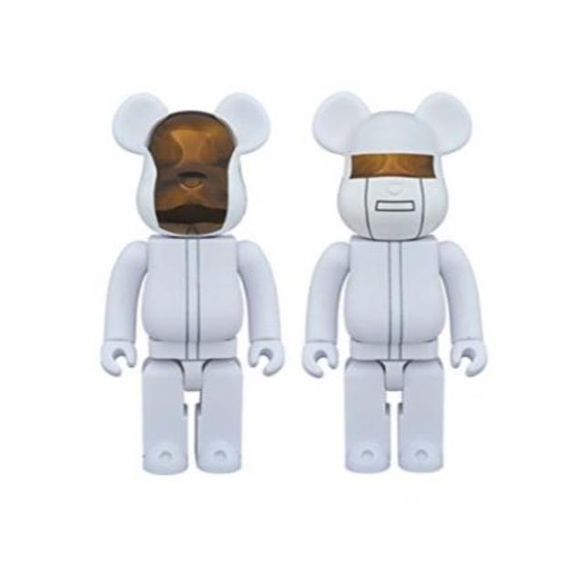 ベアブリック Daft Punk WHITE SUITS 400%×2体 ベアブリック Daft Punk WHITE SUITS 400%×2体