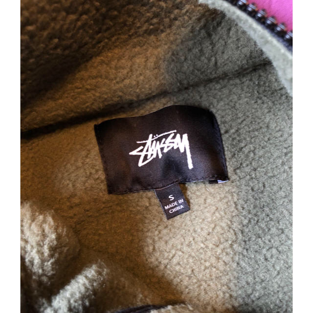 STUSSY(ステューシー)の希少 STUSSY ナイロン モックネック ジャケット Sサイズ 新品未使用 メンズのジャケット/アウター(ナイロンジャケット)の商品写真