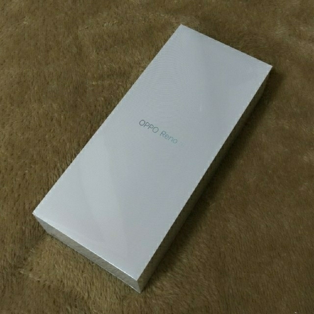 【新品】OPPO reno A　64GB ブルー　simフリースマホ