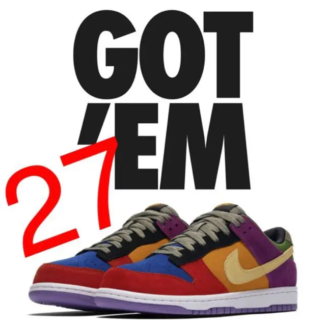 【新品未開封】NIKE DUNK LOW VIOTECH 27㎝