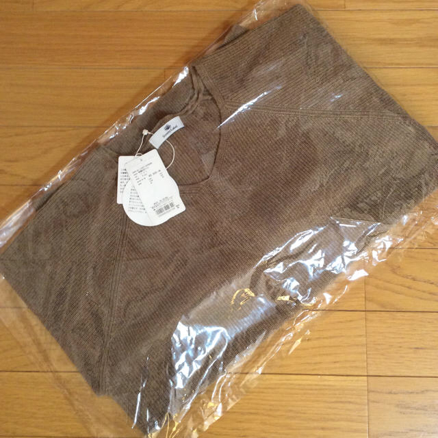 URBAN RESEARCH(アーバンリサーチ)の専用 Sonny Label 畦編みカラーニット【BEIGE】未開封 レディースのトップス(ニット/セーター)の商品写真