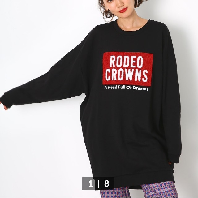 RODEO CROWNS WIDE BOWL(ロデオクラウンズワイドボウル)のロデオクラウンズ ボックス ロゴ ワンピース

 レディースのワンピース(ひざ丈ワンピース)の商品写真