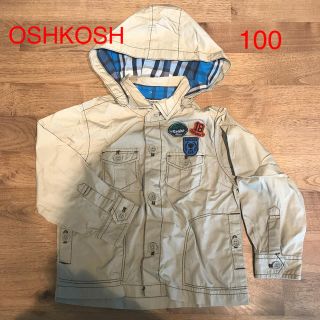オシュコシュ(OshKosh)のOSHKOSH キッズ　フード付き　パーカー　100cm(ジャケット/上着)