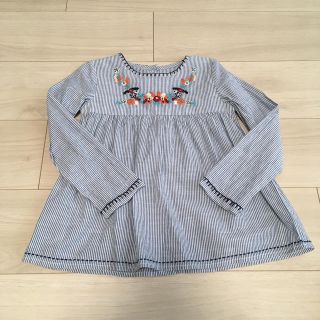 ネクスト(NEXT)の【専用です】NEXT 花柄刺繍ブラウス 110cm(ブラウス)