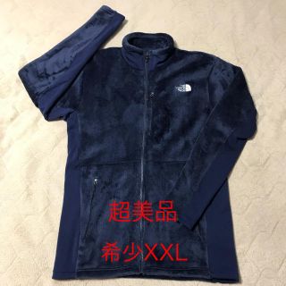 ザノースフェイス(THE NORTH FACE)の超美品THE NORTH FACE ジップインバーサミッドジャケット XXL 紺(スウェット)