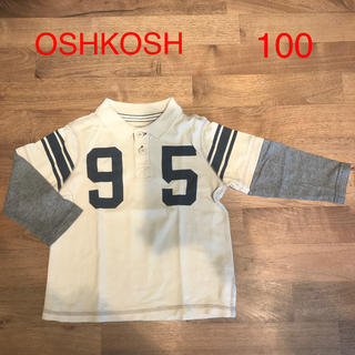 オシュコシュ(OshKosh)のOSHKOSH キッズ　襟付き ロンT 100cm(Tシャツ/カットソー)