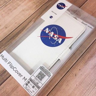 NASA フリップカバー  多機種対応 Mサイズ(Androidケース)